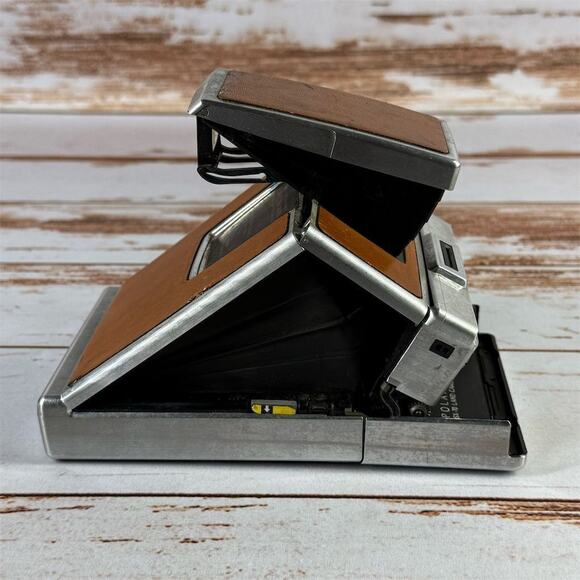 Polaroid SX-70 Land Camera Brown Instant film parts not, working condition - Picture 5 of 6
